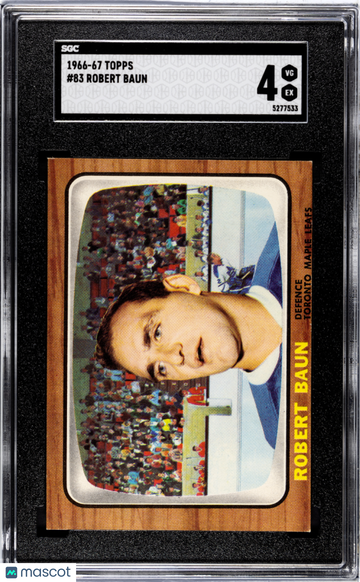 1966 Topps Robert Baun #83 SGC 4