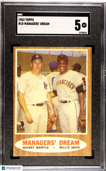 1962 Topps Managers' Dream #18 SGC 5
