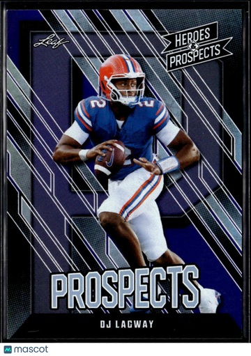 DJ Lagway 2024 Leaf Heroes & Prospects /49 Florida Gators