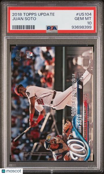 2018 Topps Update Juan Soto #US104 PSA 10