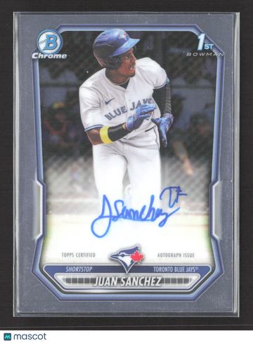 2024 Bowman Chrome Juan Sanchez #CPA-JS