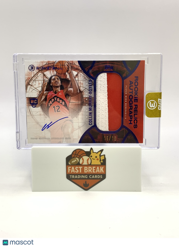 2026 Topps 3 Basketball Collin Murray-Boyles #RRA-CM /15 Player-Worn Memorabilia Rookie Relics Autograph