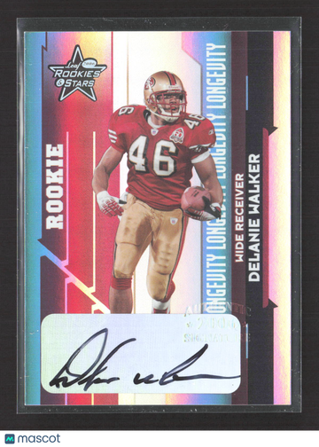 2006 Leaf Rookies & Stars Longevity Delanie Walker #231