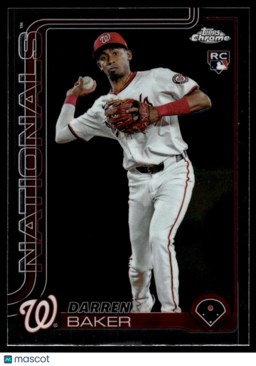 2025 Topps Chrome Darren Baker #231 RC