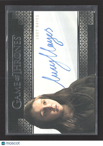 2024 Rittenhouse Game of Thrones Inflexions Lucy Hayes Autograph Limited Edition
