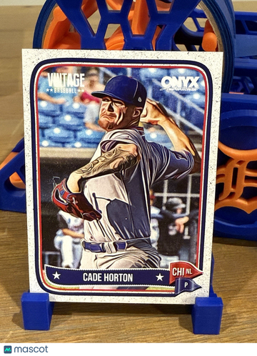 2024 Onyx Vintage Cade Horton #OVCAHO Onyx
