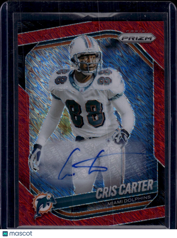2025 Panini Prizm Cris Carter #214 Red /35