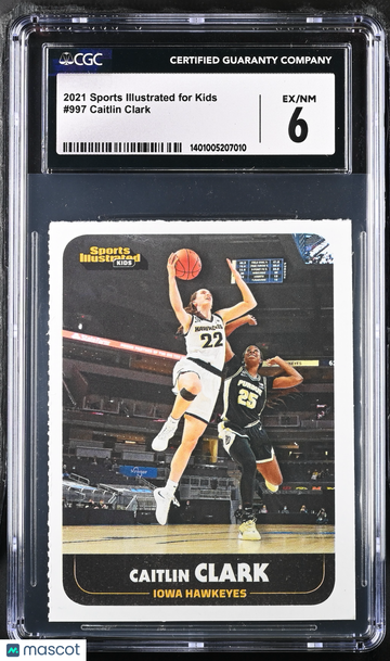 2021 Sports Illustrated For Kids #997 CGC 6