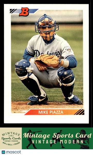 1992 Bowman Mike Piazza #461 RC