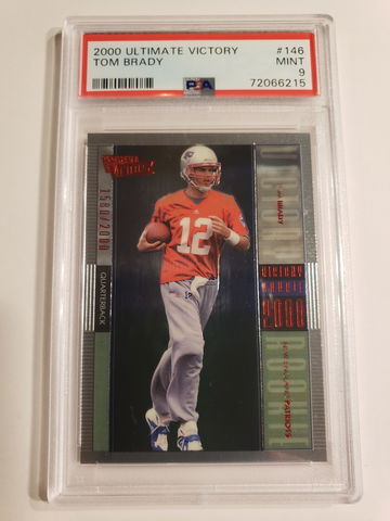 2000 Ultimate Victory #146 TOM BRADY 🐐 RC Mint PSA 9
