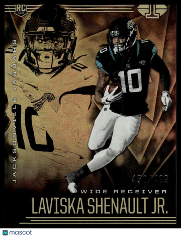 2020 Panini Illusions Laviska Shenault Jr. #20 Trophy Collection Bronze SN RC