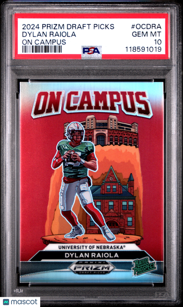 2024 Panini Prizm Draft Picks On Campus Dylan Raiola #OCDRA PSA 10