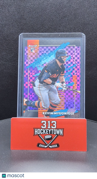 2026 Topps Finest Kevin McGonigle #147 Purple Pink Checkerboard /75 RC