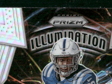 2020 Panini Prizm Jonathan Taylor #11 Silver Prizm Illumination SP RC Rookie