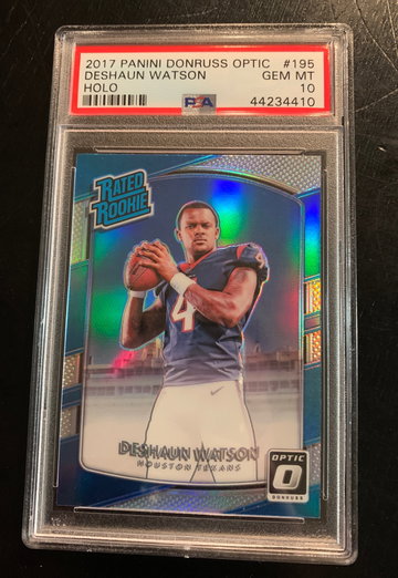 2017 Donruss Optic Holo Deshaun Watson