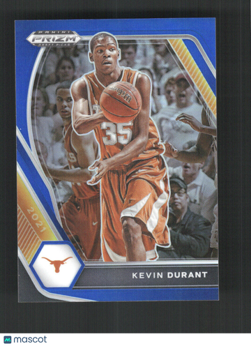 2021 Panini Prizm Draft Picks Kevin Durant #52 Blue SN