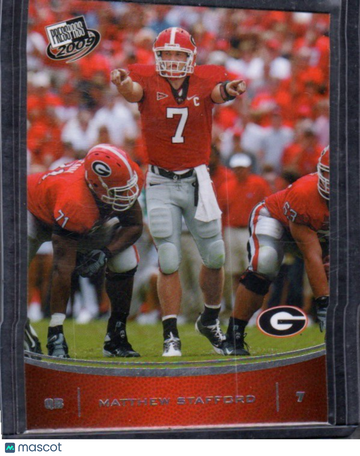 2009 Press Pass Matthew Stafford #7