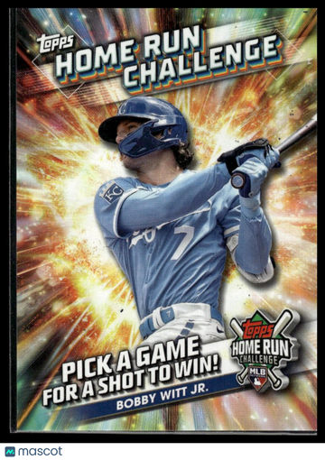 2024 Topps Bobby Witt Jr. #HRC-29 Home Run Challenge (Series One)