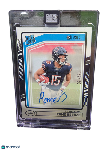 2024 Panini Donruss Rated Rookie Rome Odunze #309 /199
