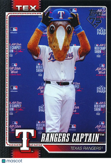 2026 Rangers Captain Insert