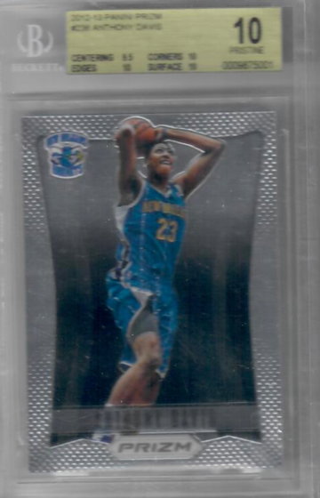 Anthony Davis Prizm Base Dime