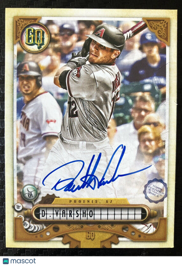 2022 Topps Gypsy Queen Daulton Varsho Certified On-Card Auto AZ Diamondbacks