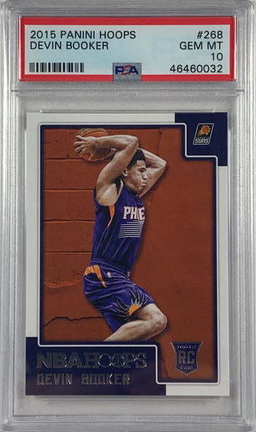 2015-16 Panini Hoops Devin Booker Rookie #268 PSA 10 GEM MINT