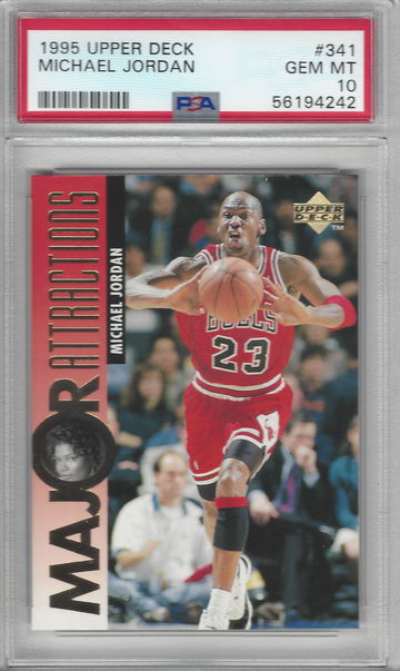 1995 Upper Deck Michael Jordan #341 PSA 10