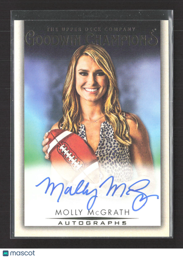 2021 Upper Deck Goodwin Champions Molly McGrath #A-MM Autograph