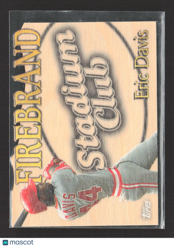 2014 Topps Stadium Club Firebrand Eric Davis #FB-ED