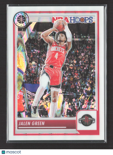 2024 Panini NBA Hoops Premium Stock Prizm Jalen Green #5 Silver