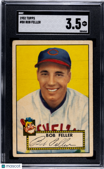 1952 Topps Bob Feller #88 SGC 3.5