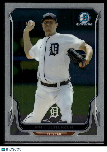 2014 Bowman Chrome Max Scherzer #36
