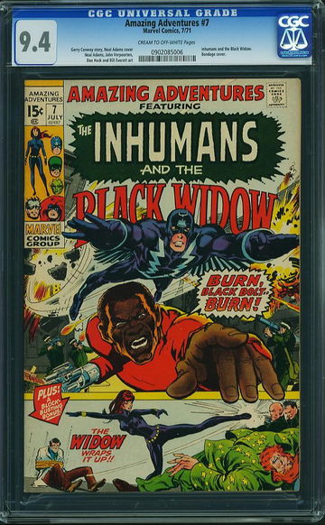 AMAZING ADVENTURES #7, CGC 9.4 NM