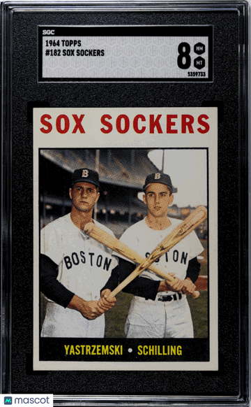 1964 Topps Sox Sockers #182 SGC 8
