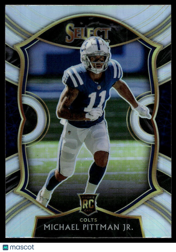 2020 Panini Select Michael Pittman Jr. #62 Silver Prizm RC