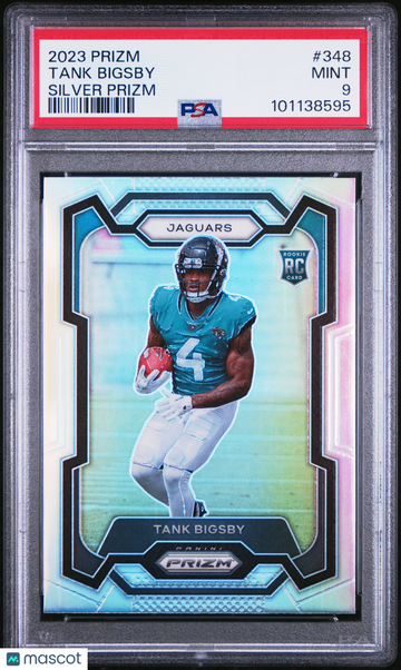 2023 Panini Prizm Tank Bigsby #348 Silver Rookie PSA 9