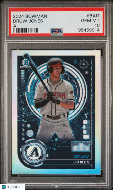 2024 Bowman Bowman Ai Druw Jones #BAI7 PSA 10