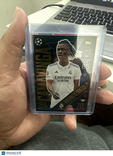 2022 Topps Match Attax Wonderkid Eduardo Camavinga #LE WO 2 Limited Edition
