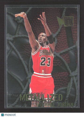 1996 Fleer Metal Metallized Michael Jordan #128