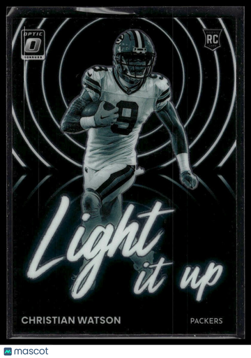 2022 Donruss Optic Christian Watson #LU-17 Light it Up