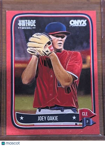 2024 Onyx Vintage Extended Red Joey Oakie #OVJOOA