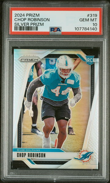 2024 Prizm #319 Chop Robinson PSA 10