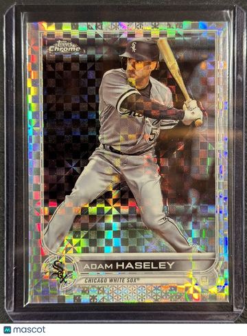 2022 Topps Chrome Update ADAM HASELEY X-FRACTOR Refractor /99 SOX