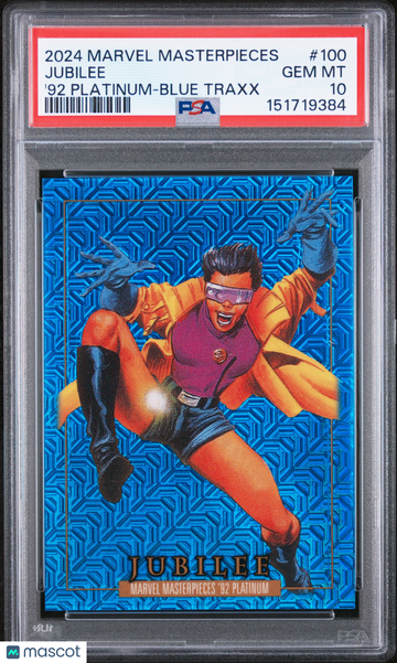 2024 Upper Deck Marvel Masterpieces '92 Platinum Jubilee #100 PSA 10