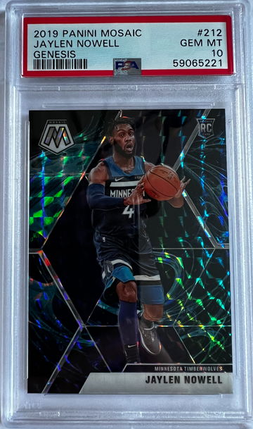 2019 Panini Mosaic Jaylen Nowell - Genesis PSA 10