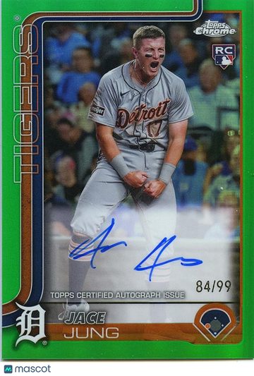 2025 Topps Chrome Jace Jung Rookie Topps