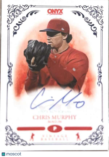 2022 Onyx Vintage - Autographs Blue Chris Murphy #VACM
