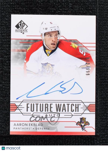 2014-15 SP Authentic Aaron Ekblad #309 [Base] 600/999 Rookie Base Set