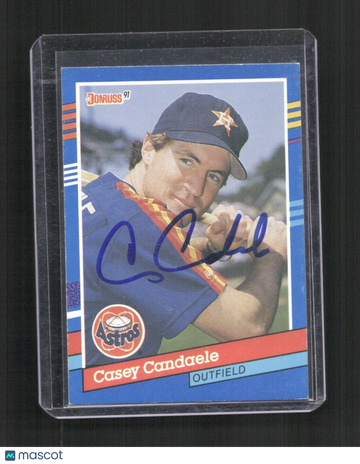 1991 Donruss Casey Candaele #324a